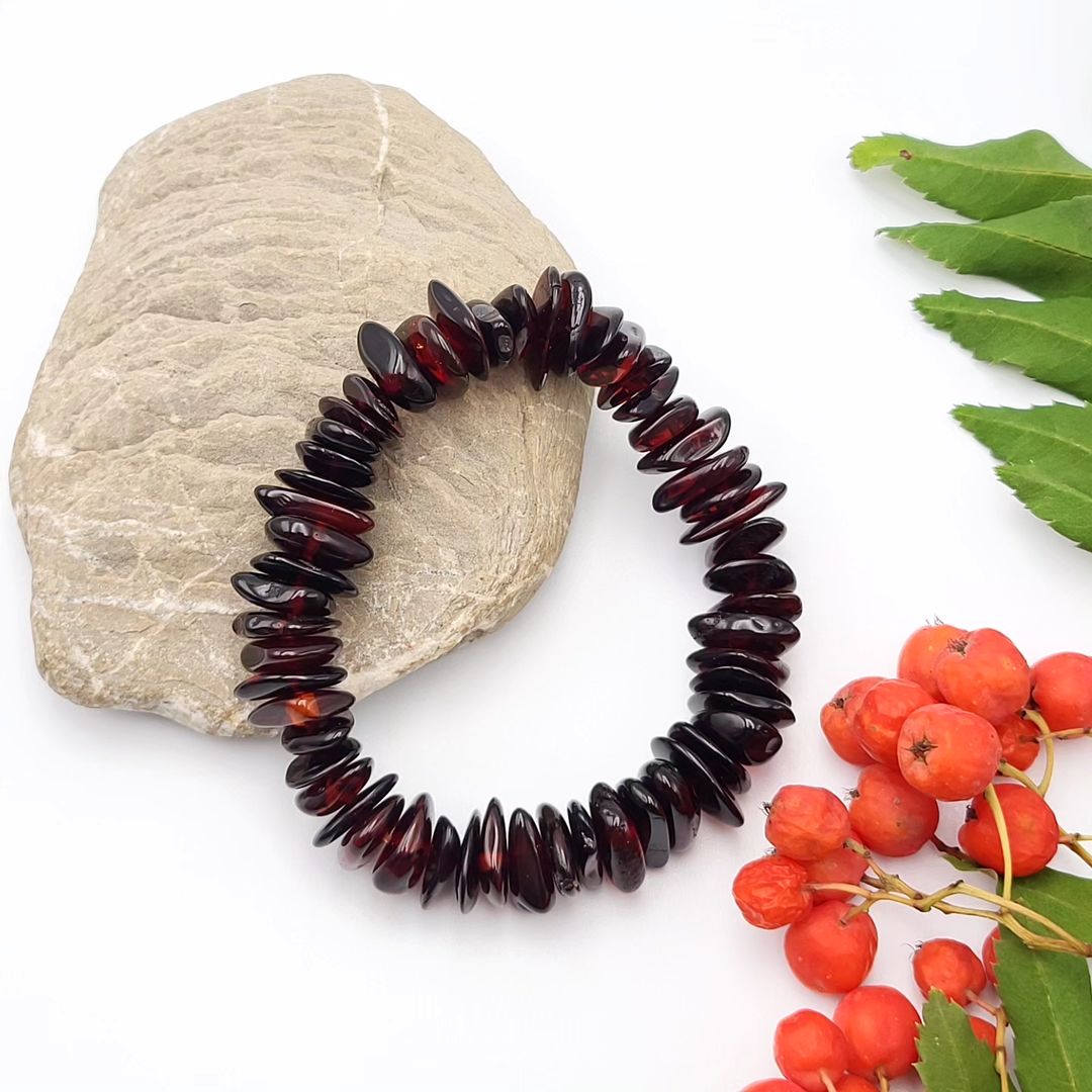Amber Chips Bracelet
