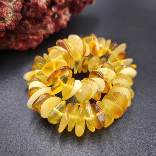 Amber Chips Bracelet