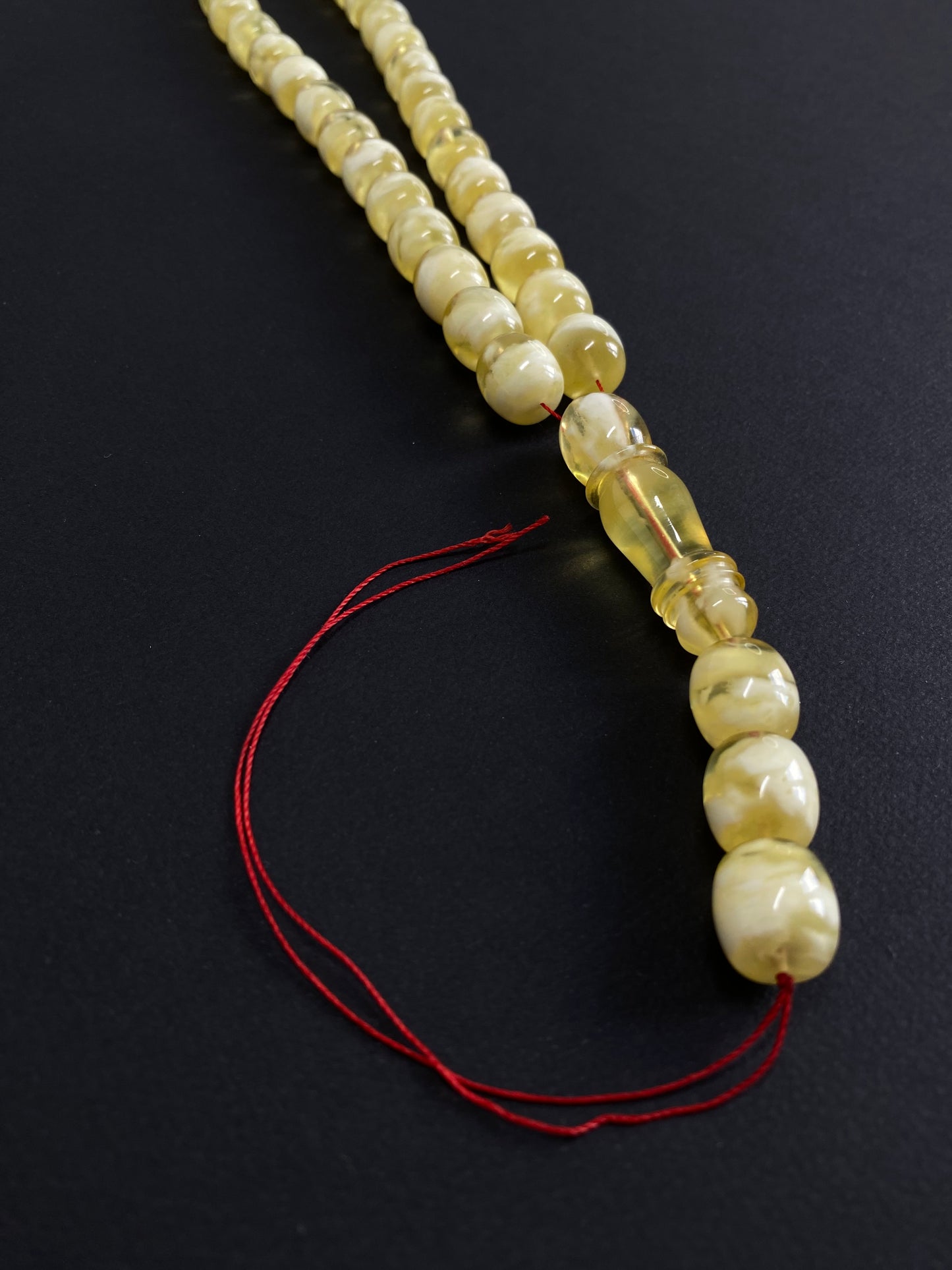 Amber Prayer Beads