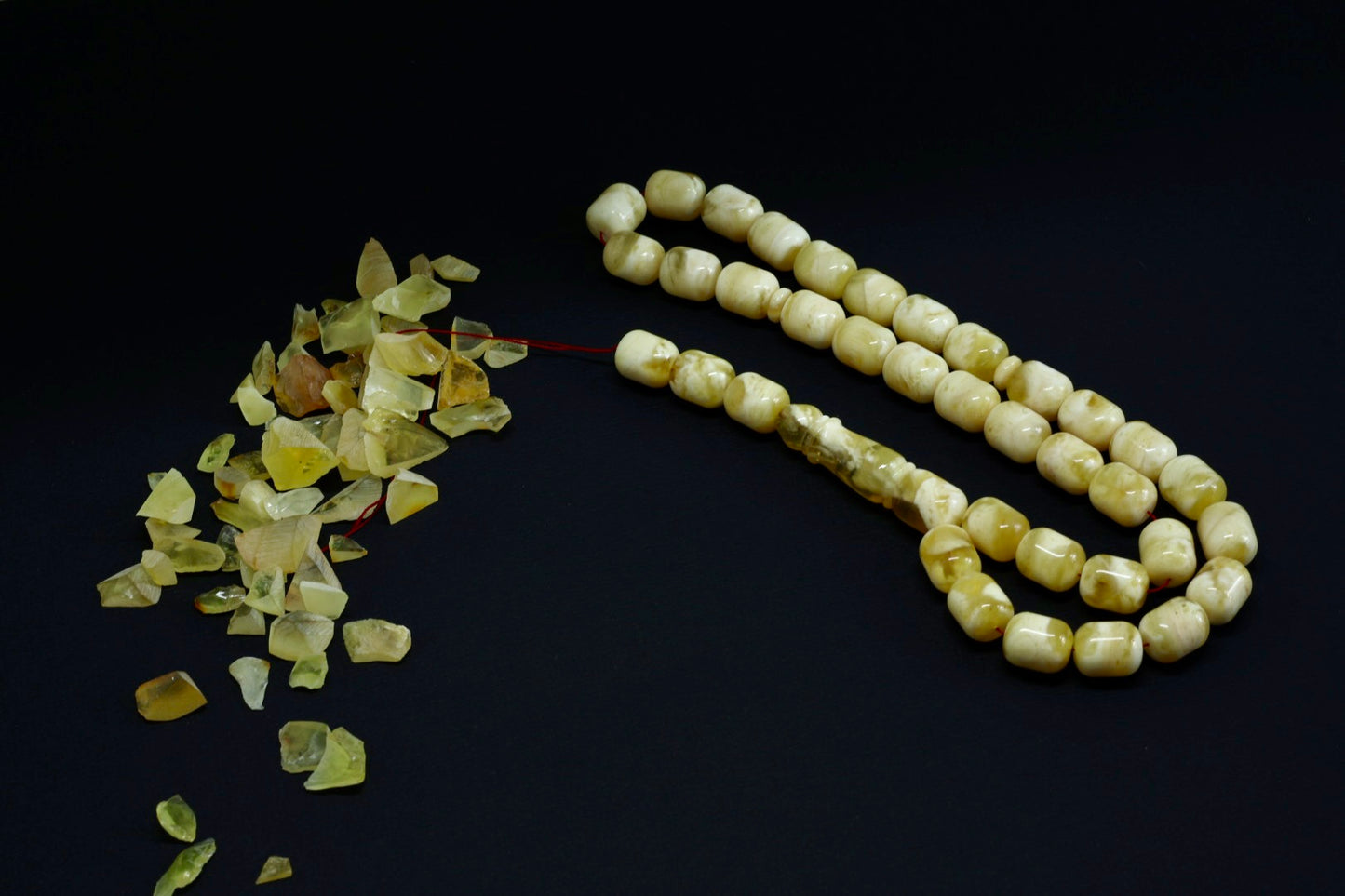 Amber Prayer Beads