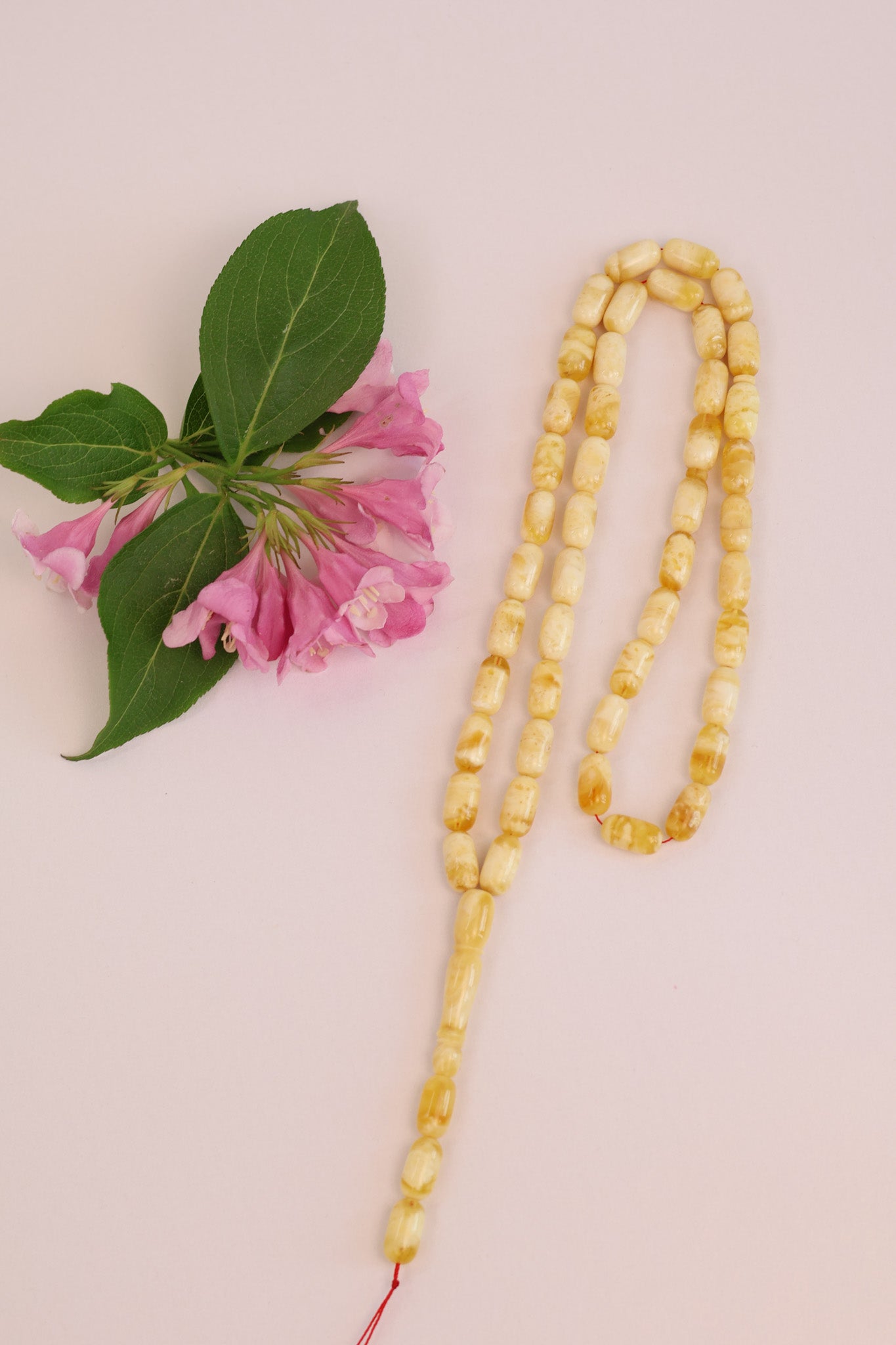 Amber Prayer Beads