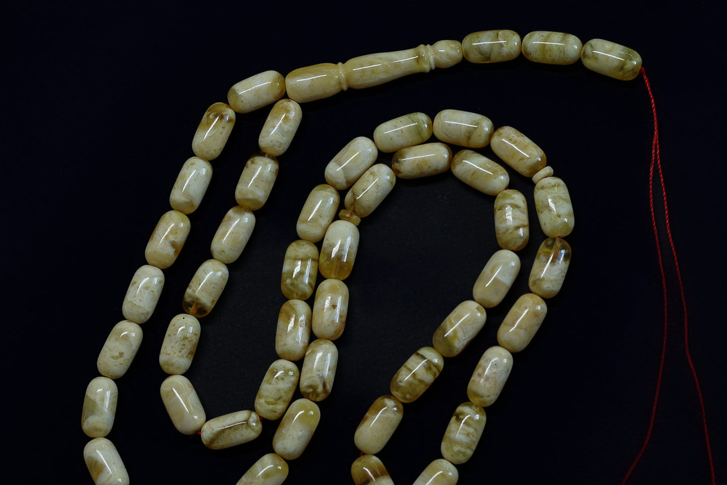 Amber Prayer Beads