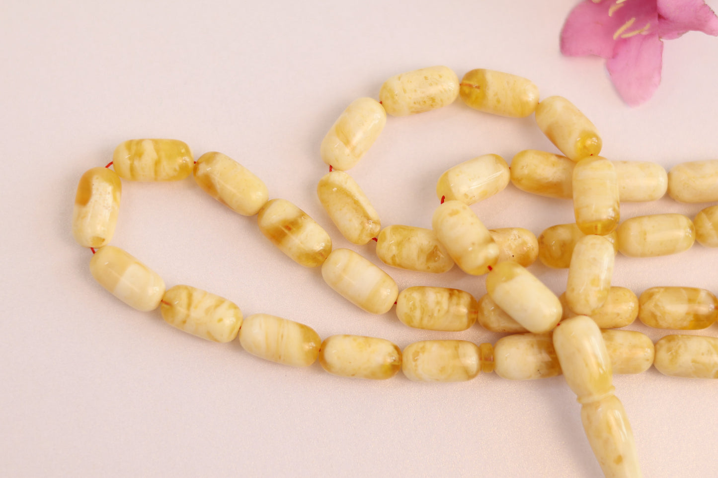 Amber Prayer Beads