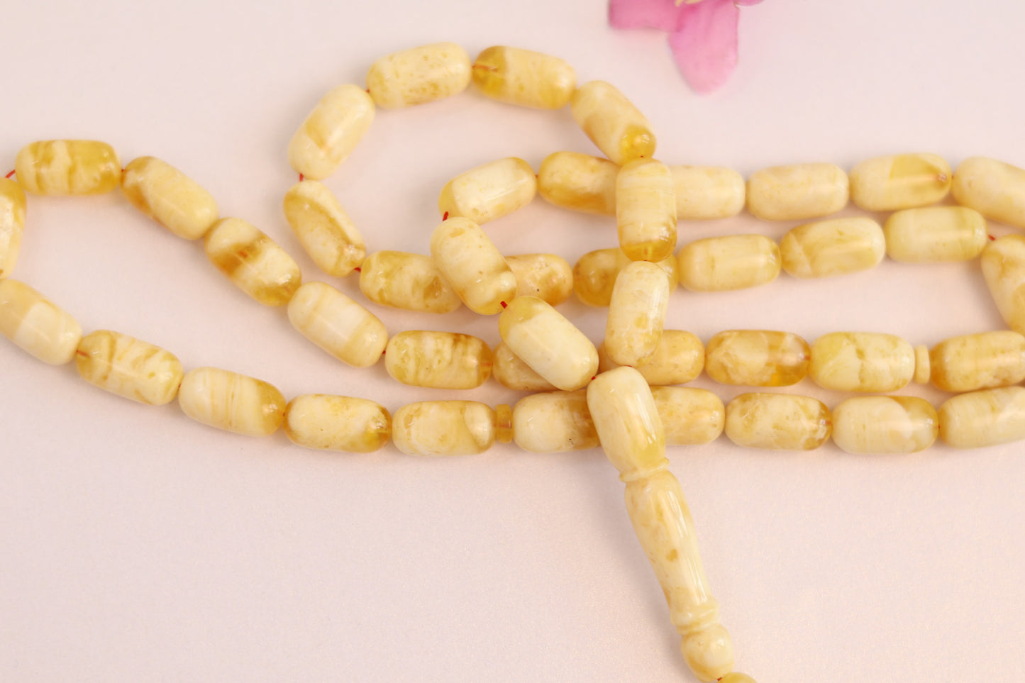 Amber Prayer Beads