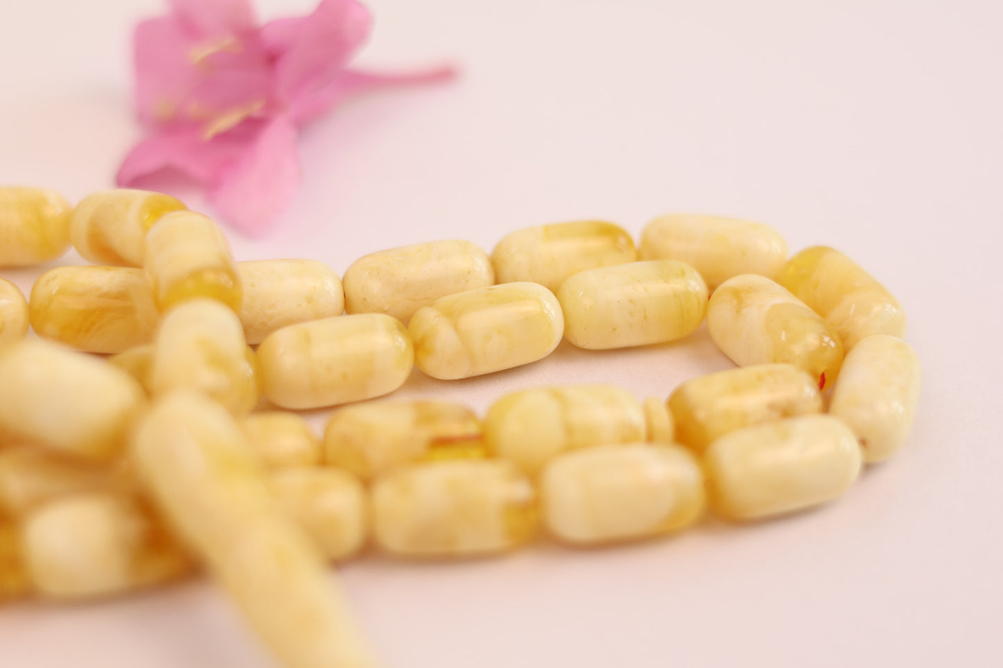 Amber Prayer Beads