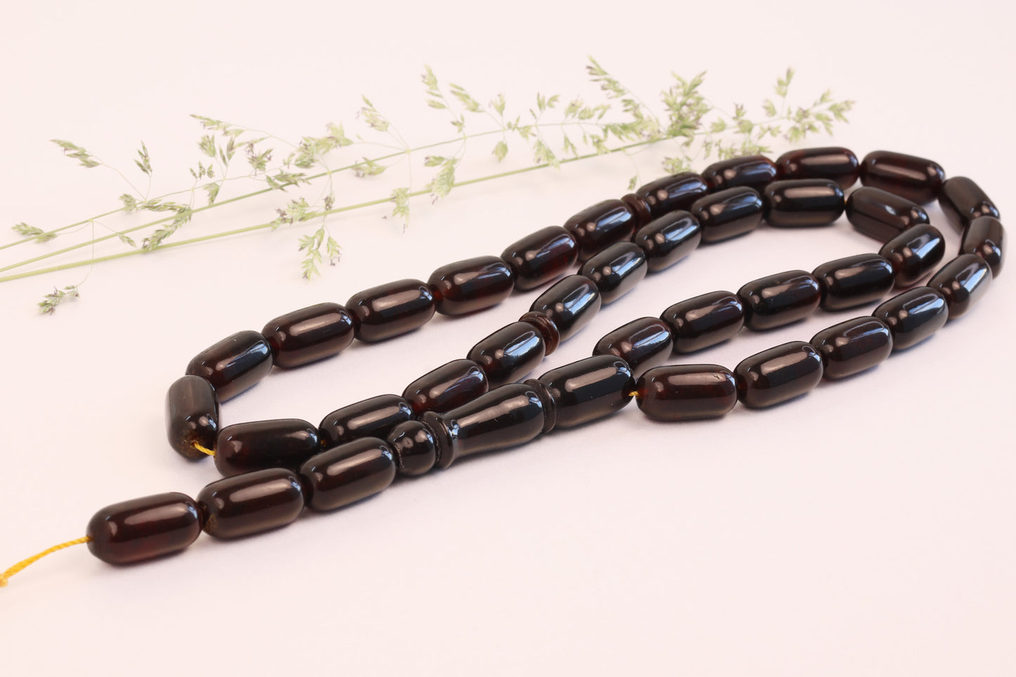 Amber Prayer Beads