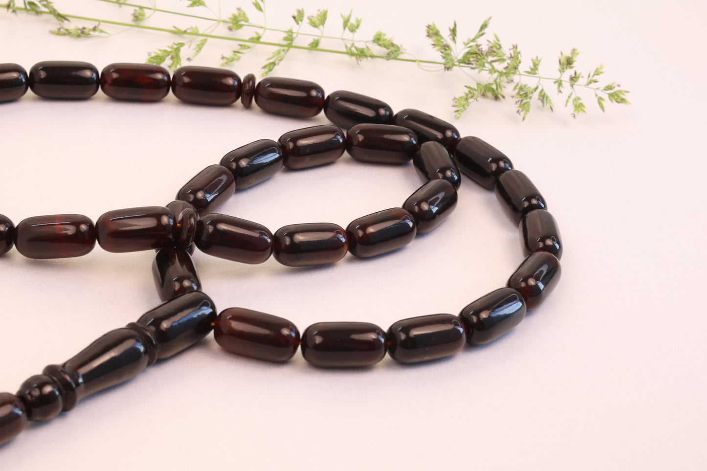 Amber Prayer Beads