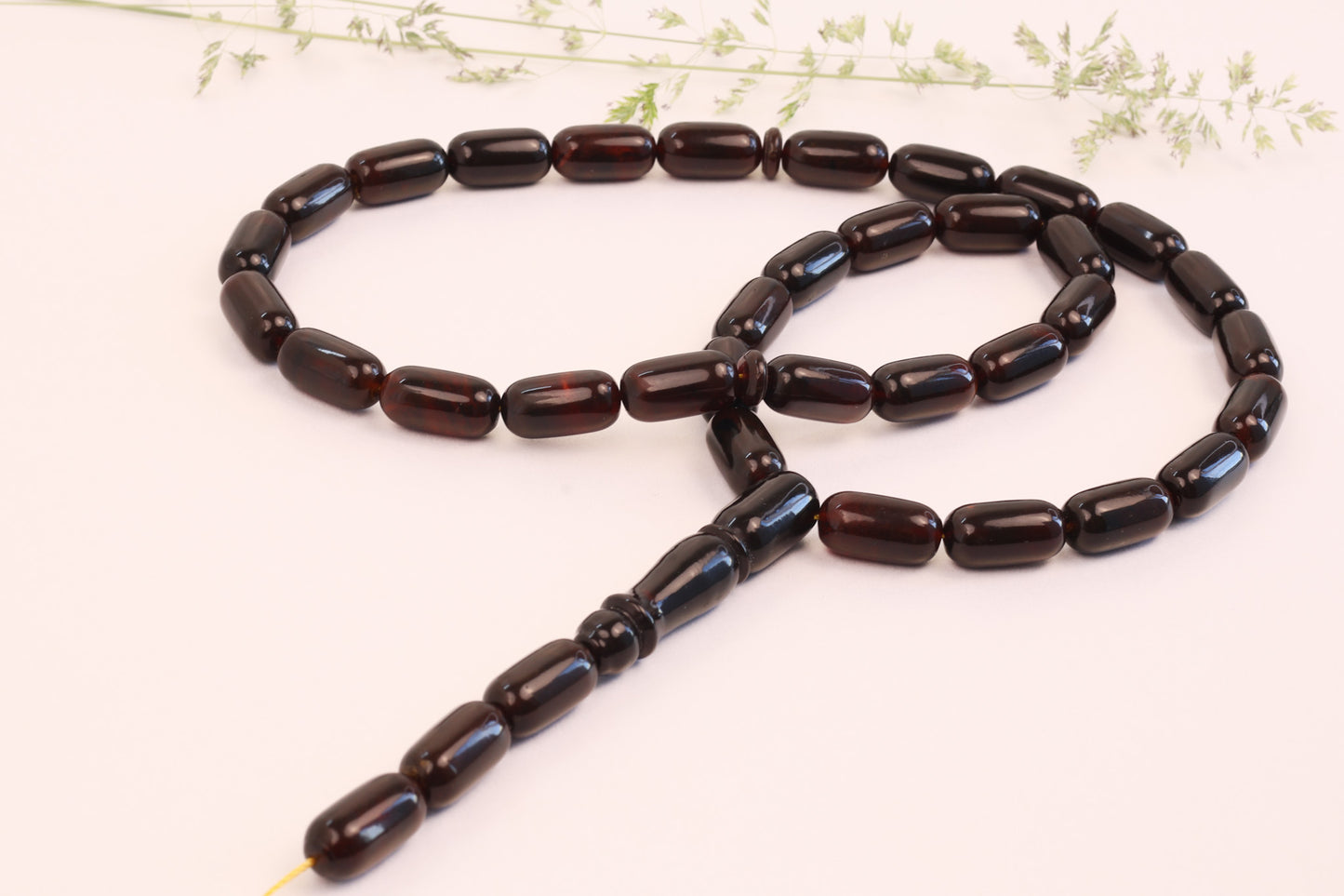 Amber Prayer Beads