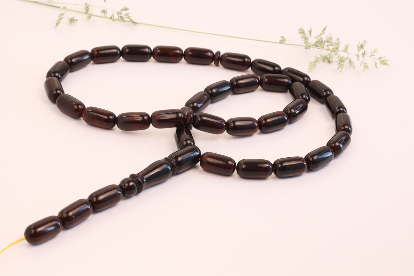 Amber Prayer Beads