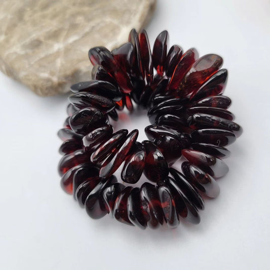 Cognac Bernstein Armband