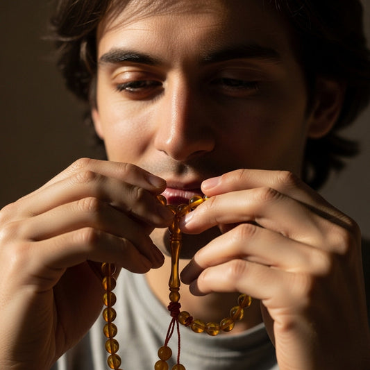 Amber and Mindfulness: How Tactile Jewelry Enhances Focus