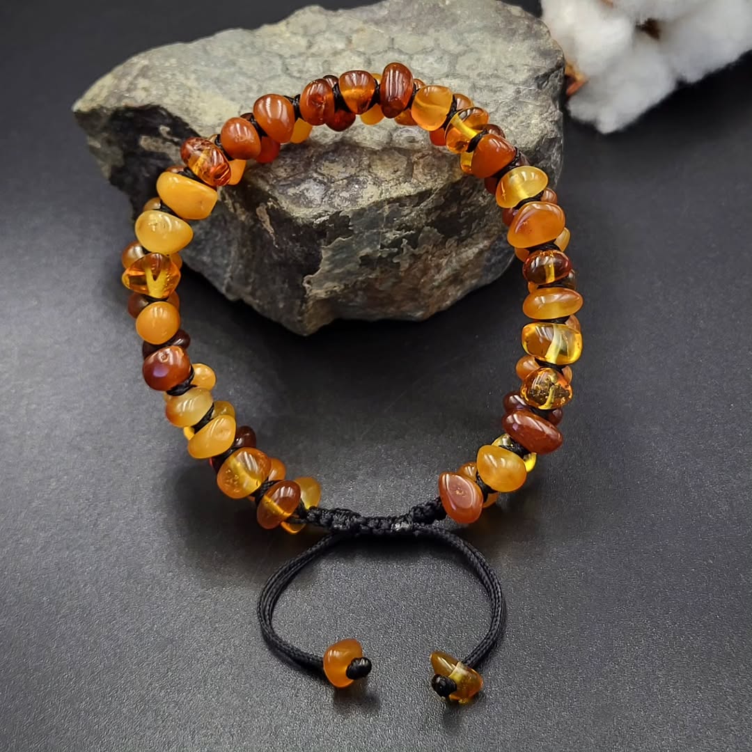 Amber Woven Bracelet