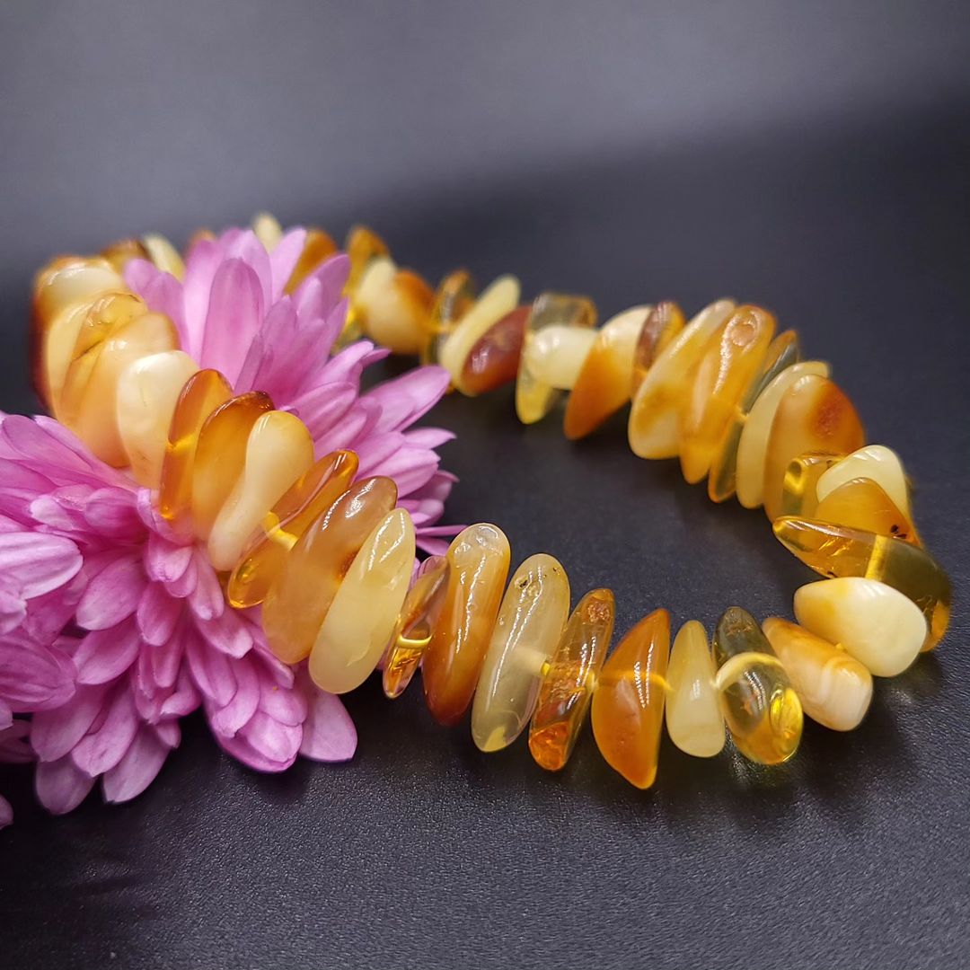 Amber Chips Bracelet