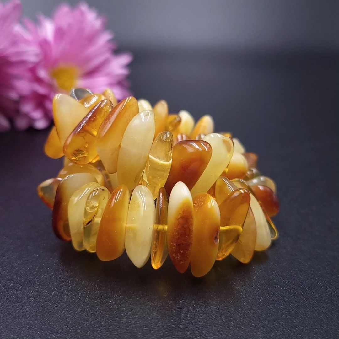 Amber Chips Bracelet