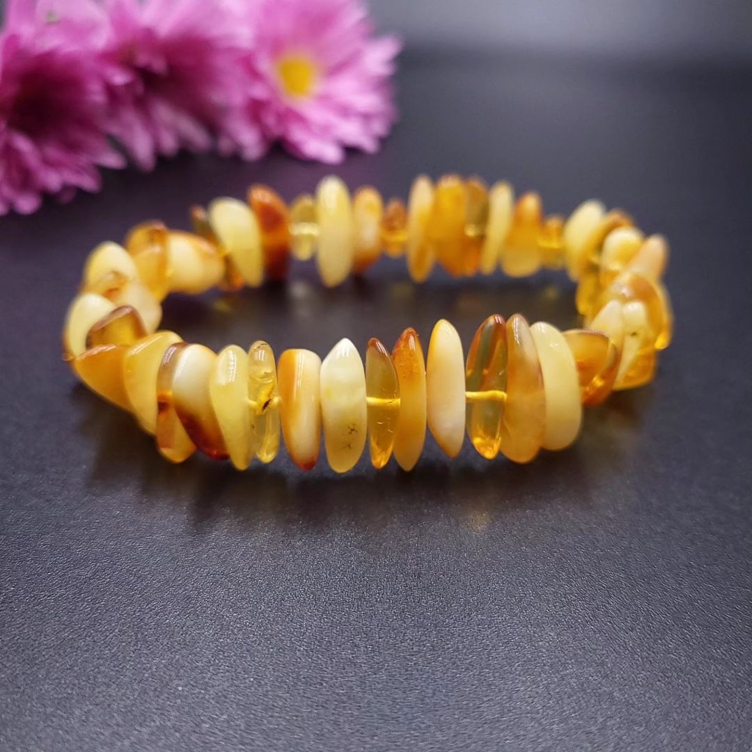 Amber Chips Bracelet