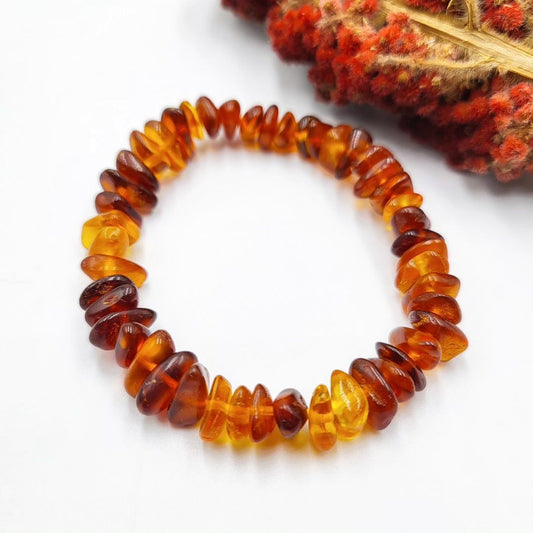 Amber Chips Bracelet