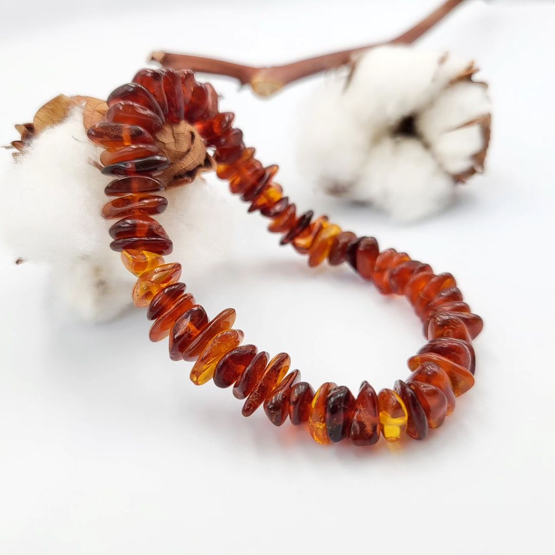 Amber Chips Bracelet