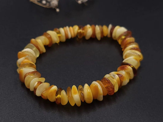 Amber Chips Bracelet