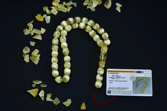 Amber Prayer Beads