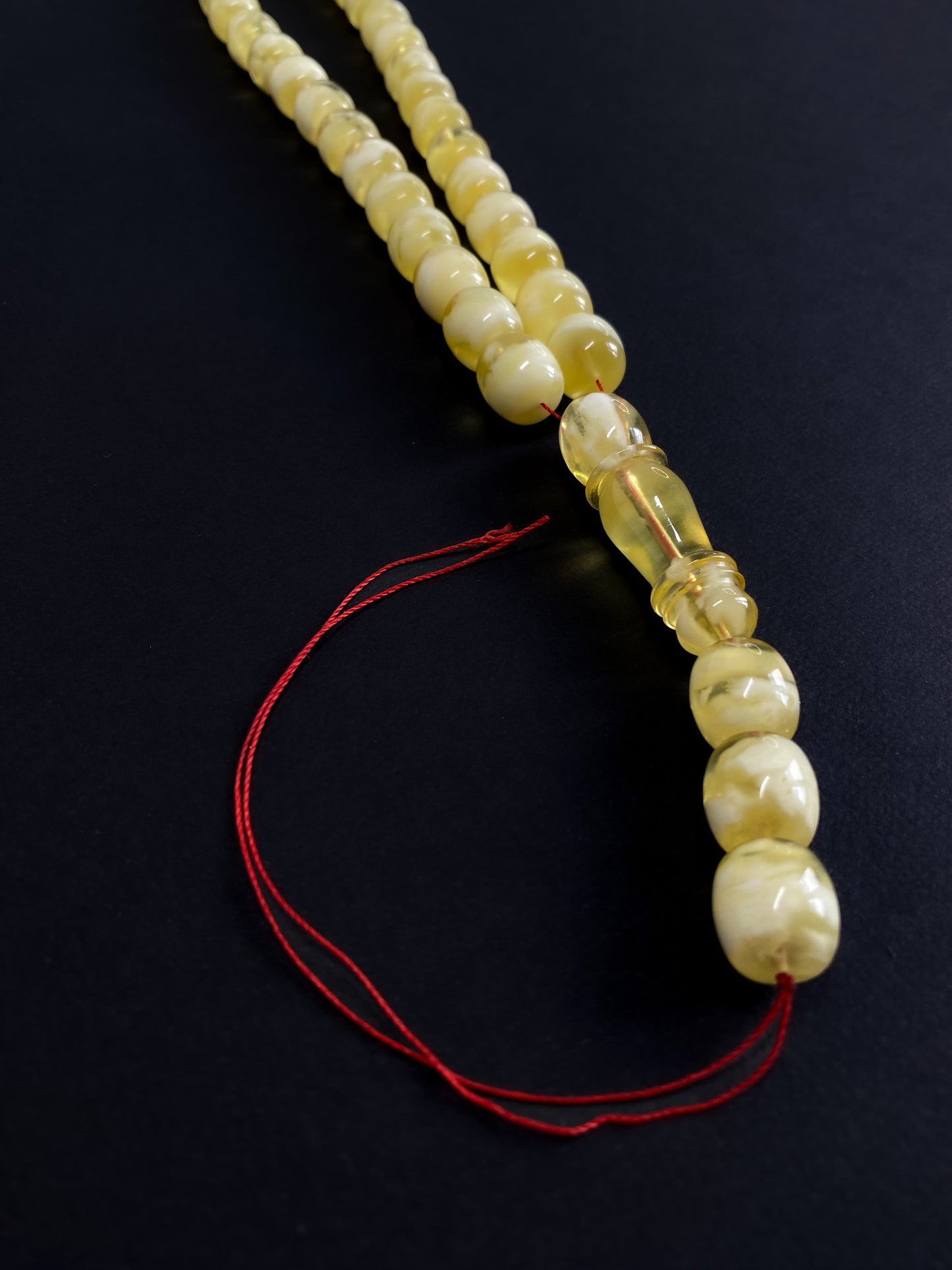 Amber Prayer Beads