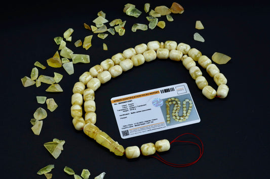 Amber Prayer Beads