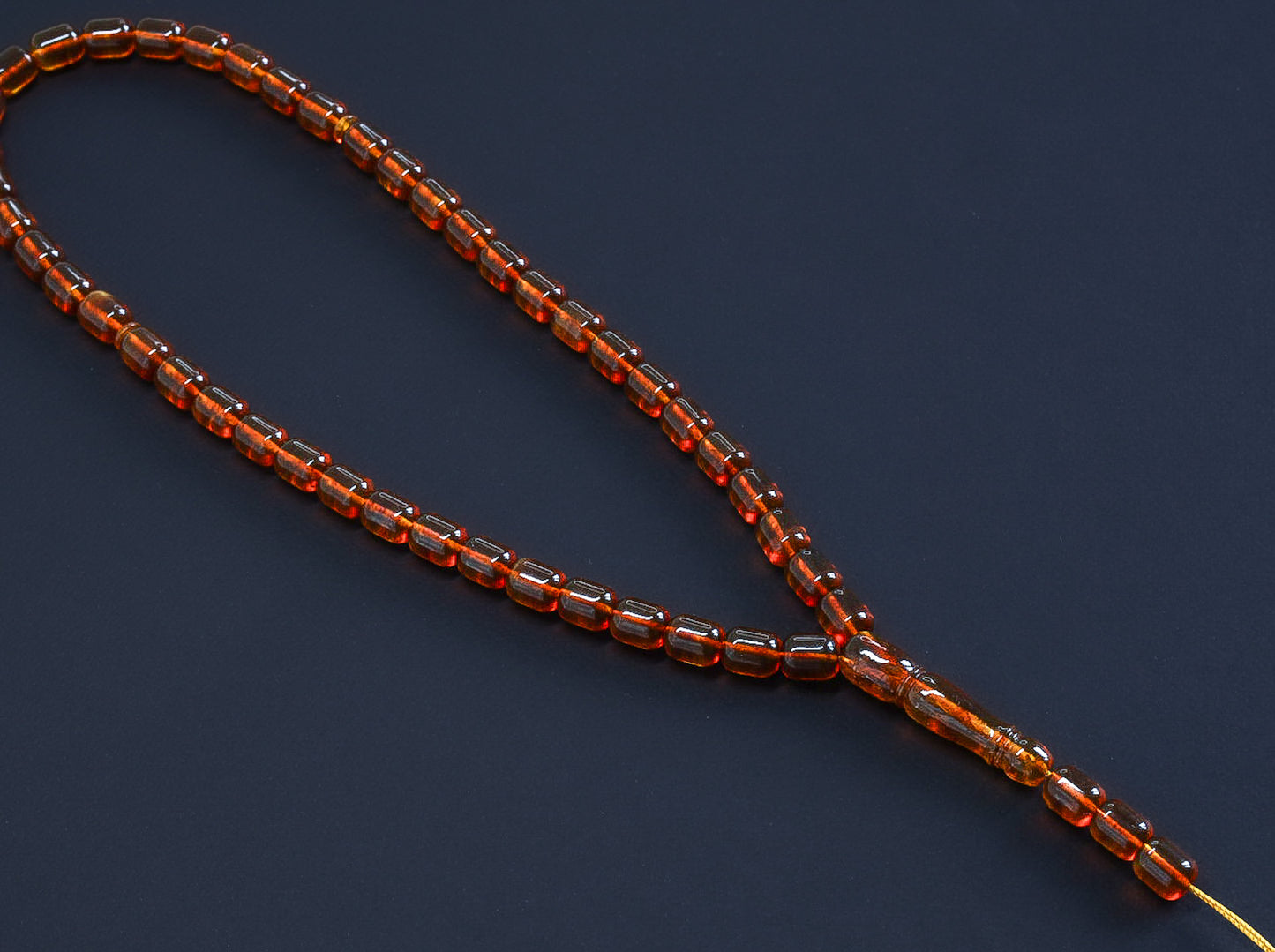 Amber Prayer Beads
