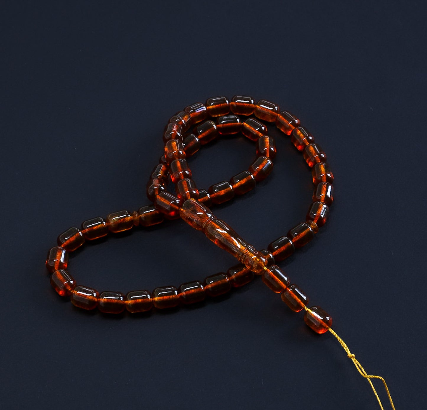 Amber Prayer Beads