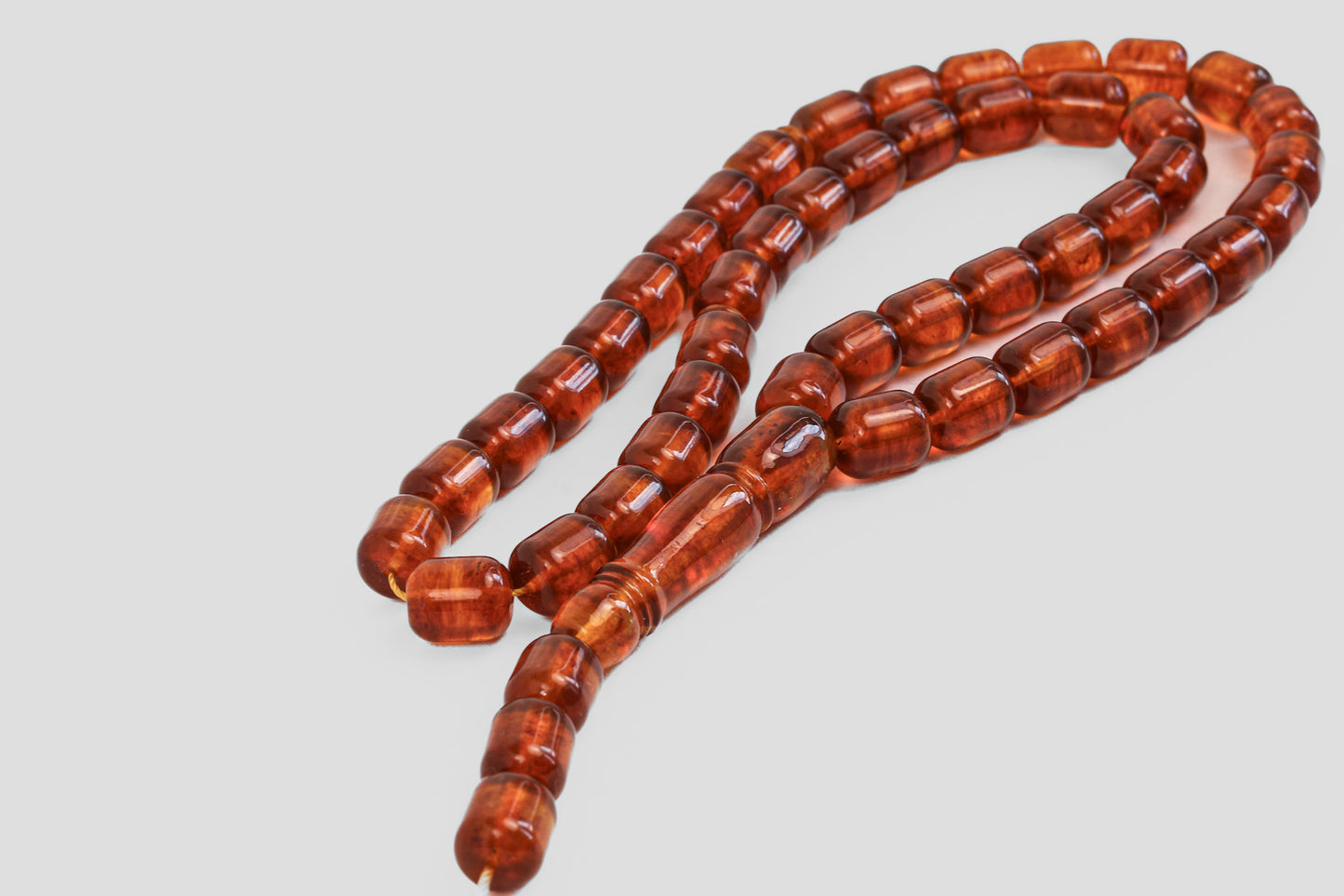 Amber Prayer Beads