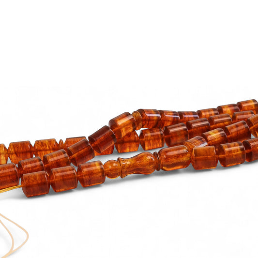 Amber Prayer Beads