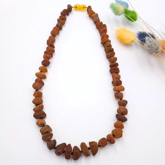 Amber Necklace Raw Unpolished Amber