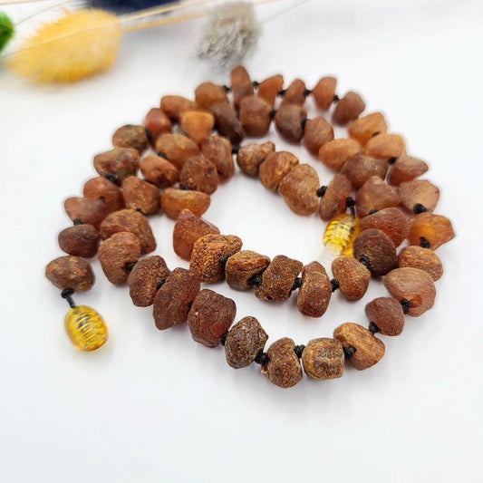 Amber Necklace Raw Unpolished Amber