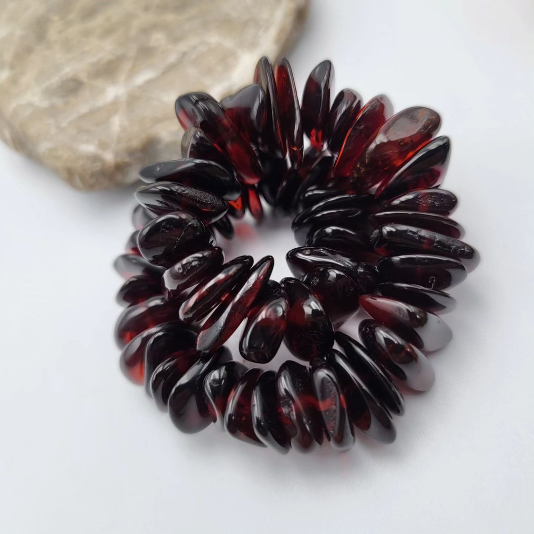 Cognac Bernstein Armband